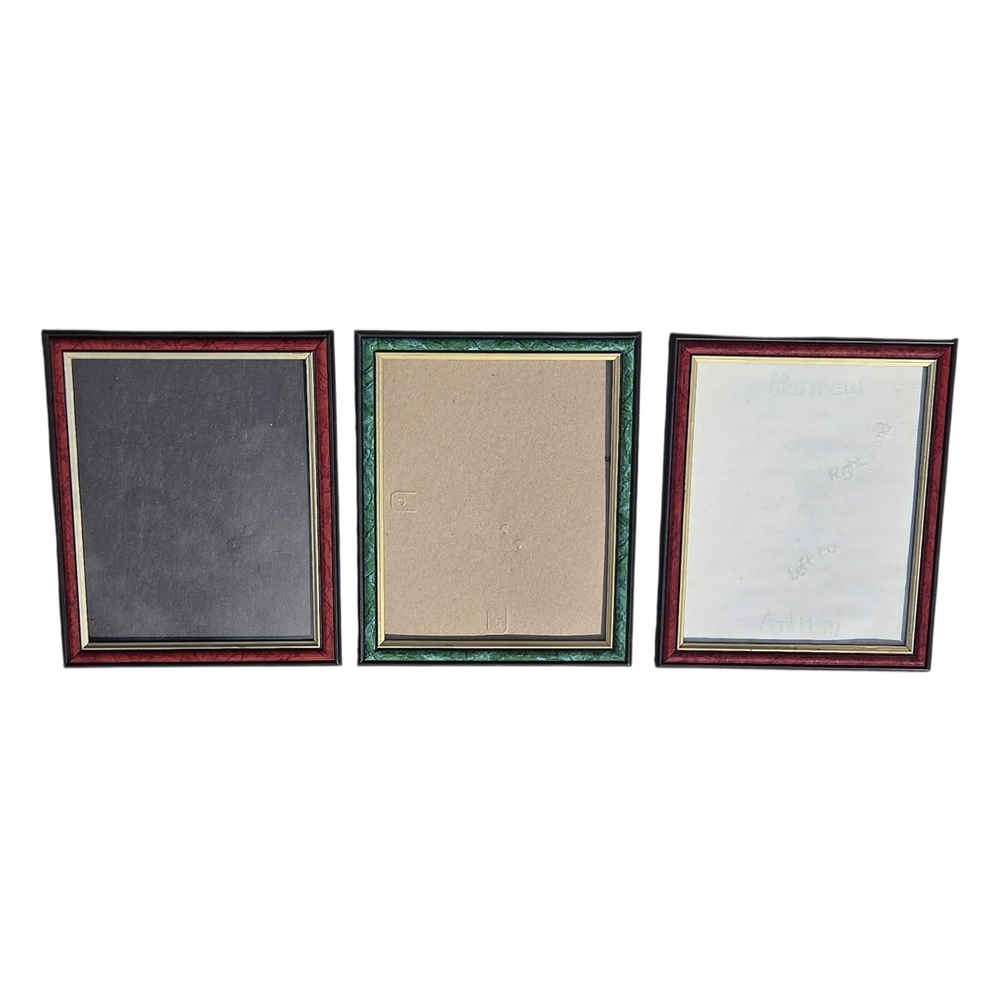 Elegant Multi-Color Picture Frame Set
